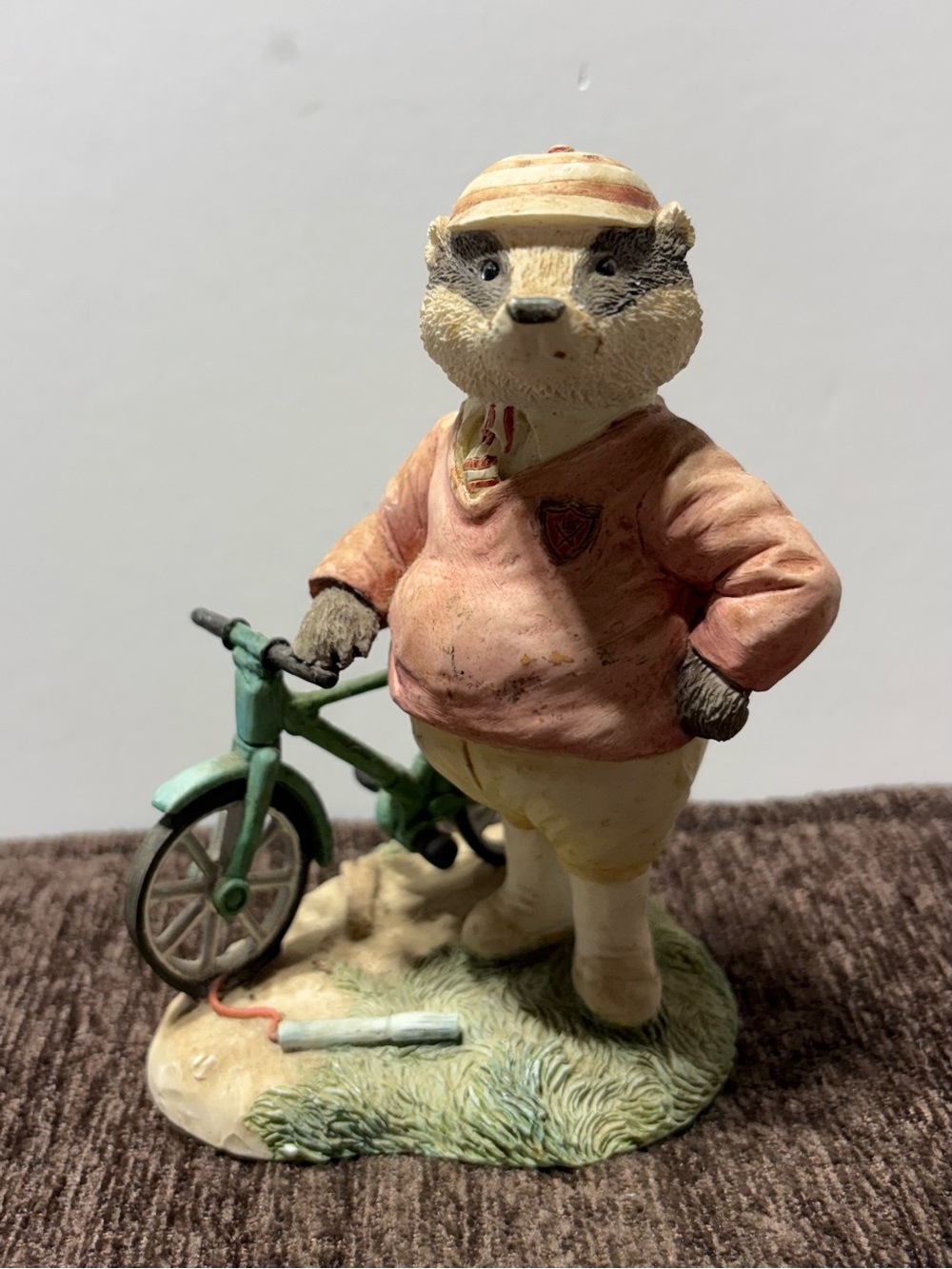 RARE VILLEROY & BOCH MR GRUFFEY Figurine FOXWOODS TALES